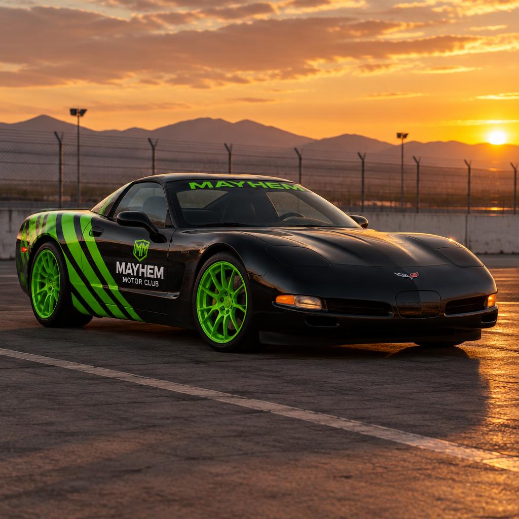 2000 Chevrolet Corvette C5 Mayhem concept render