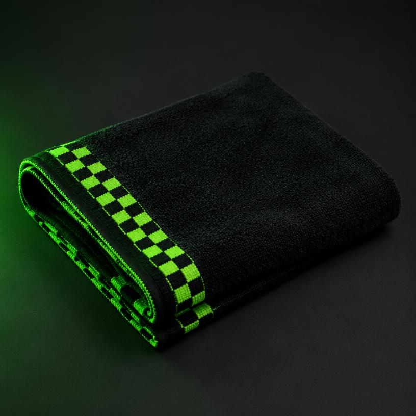 Checkered Gym Towel concept render